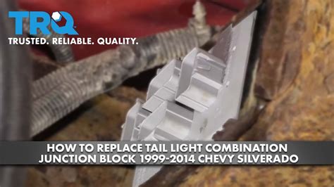 chevy silverado rear body junction box|How to Replace Tail Light Combination Junction Block 1999.